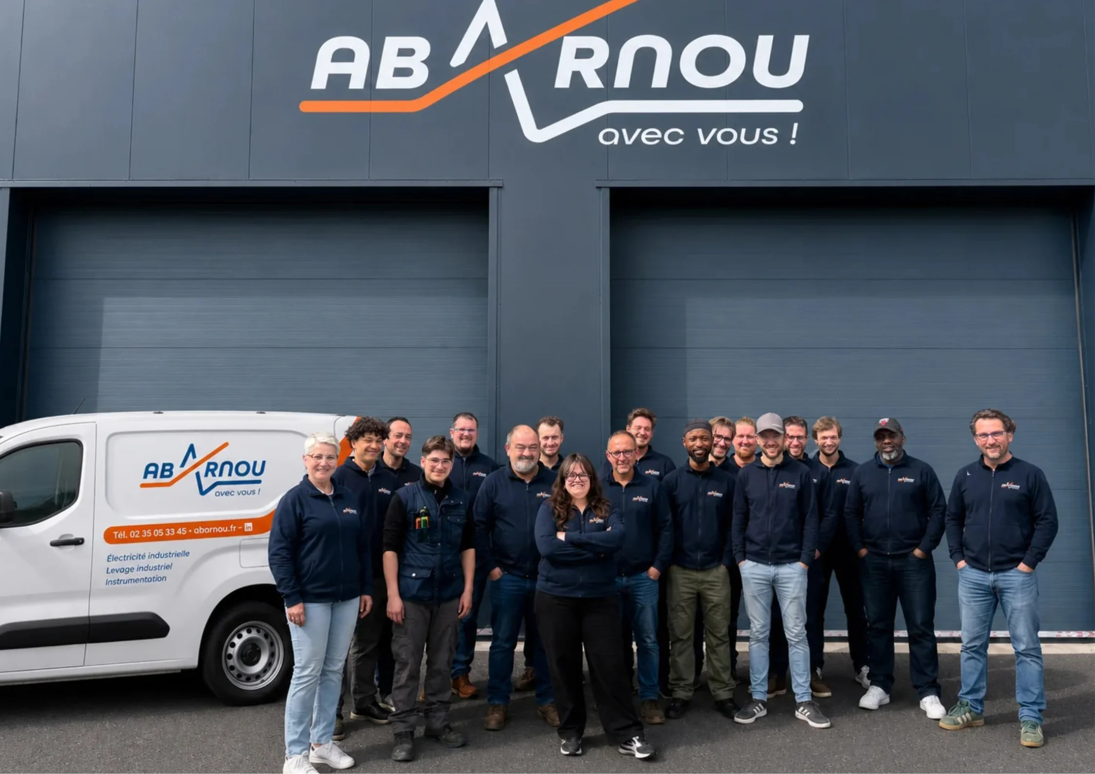 L'équipe ABARNOU au Trait en Normandie
