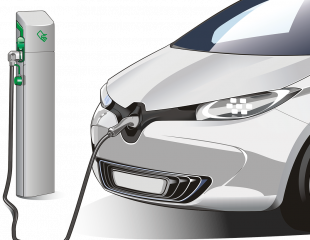 voiture électrique borne de recharge électrique IRVE